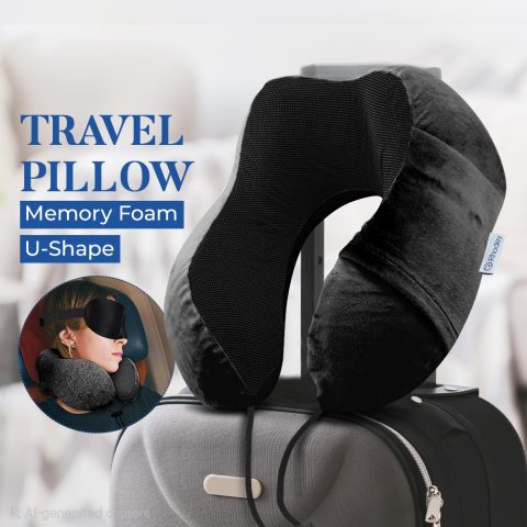 Travel pellow U shape