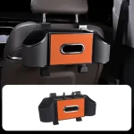 Car Back Seat Tissue Box with Cup Holder | Clean and Organized Interior